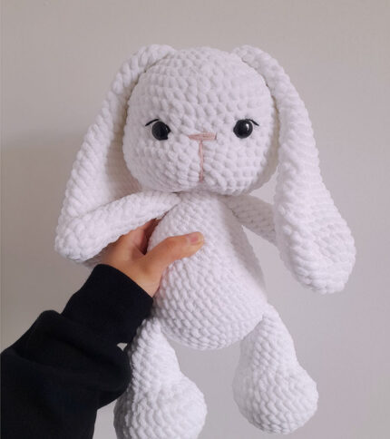 عروسک خرگوش مخملی گوش دراز